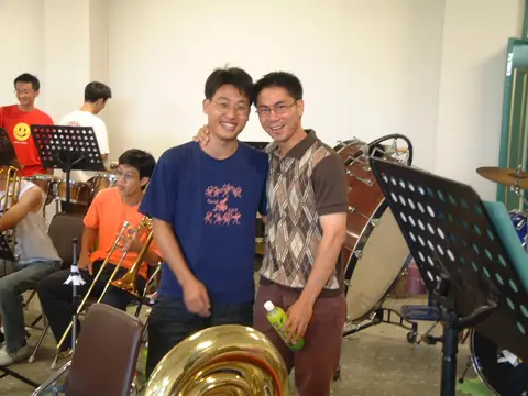 低音號聲部合影