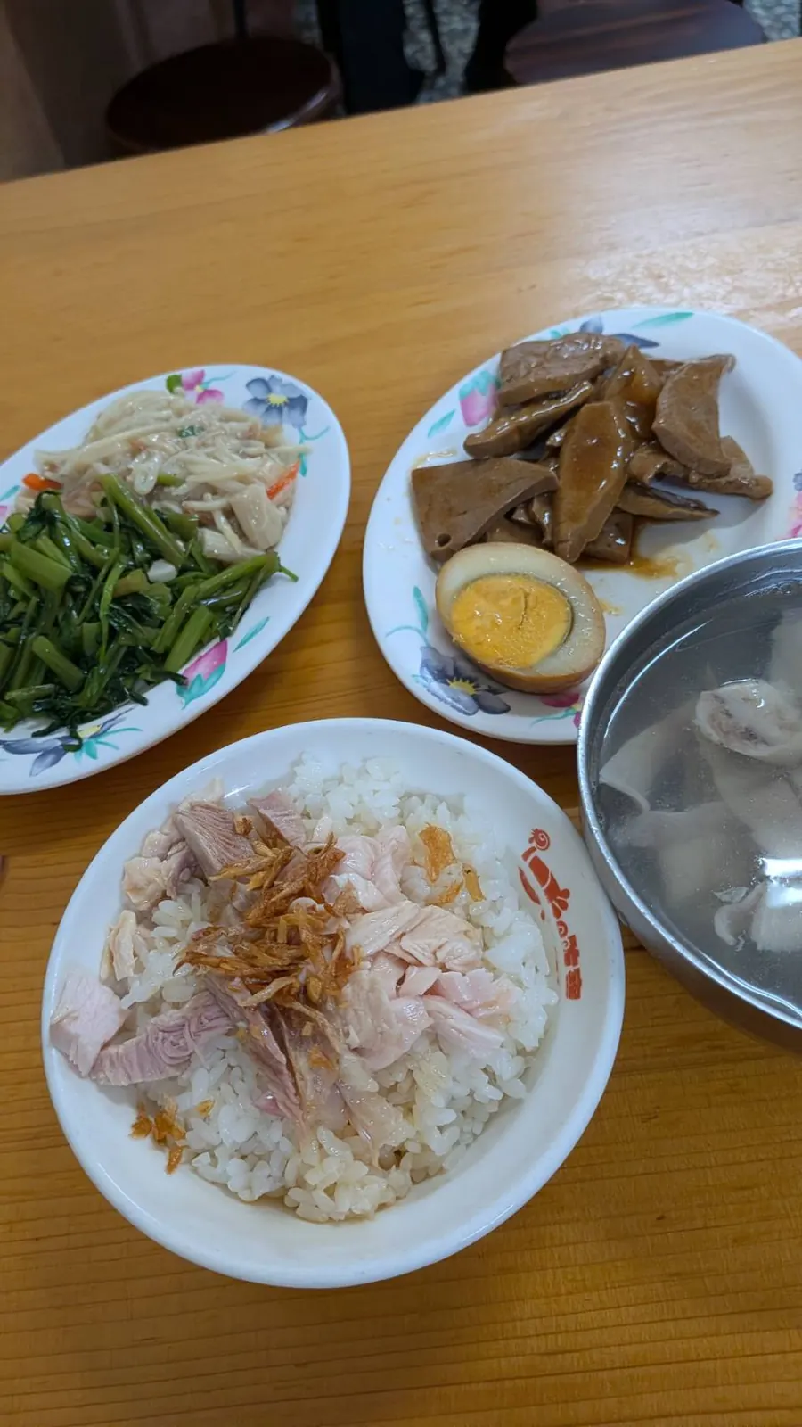 團練後的火雞肉飯